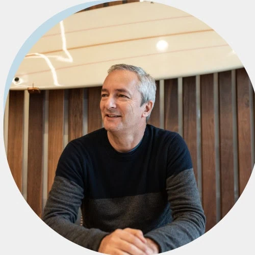 Portrait of Derek Hydon
